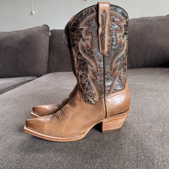DAN POST Women’s 11” Tria Western Boots - Snip Toe - Picture 7 of 13